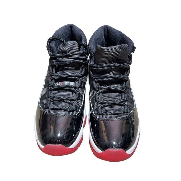 Jordan 11 OG Bred 2019 Black Red 378037-061 Size 9 Nike Air Jordan - Picture 2 of 13